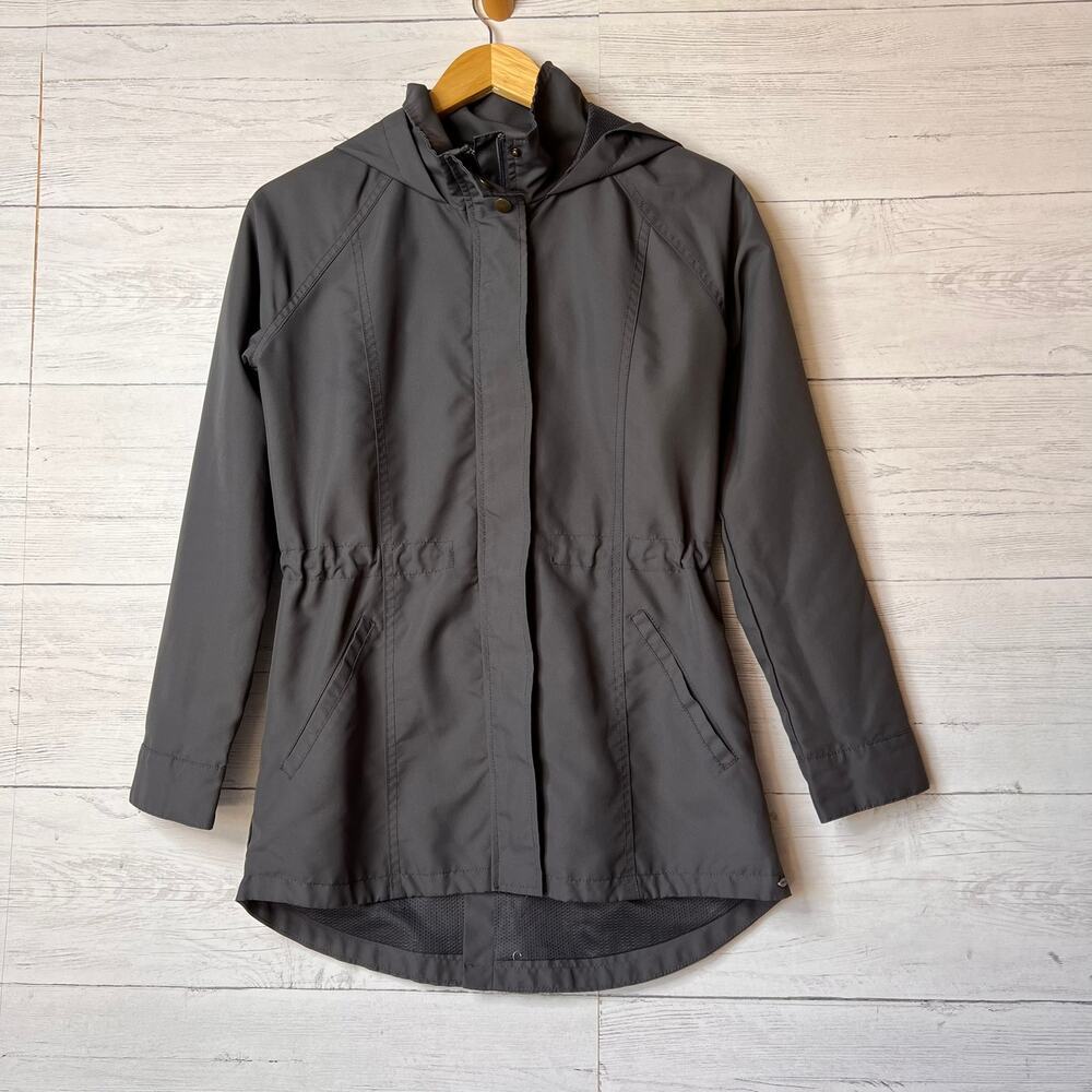 O'Neill Jacket Womens Size XS Dark Gray Charcoal Gayle Full Zip with Hood